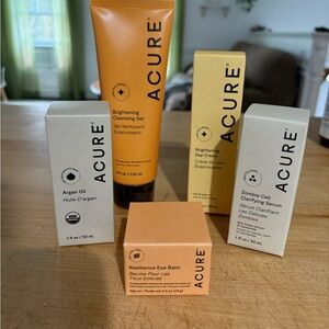 New Acure Skincare Lot